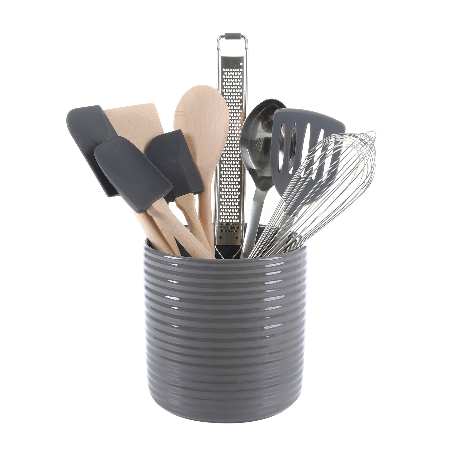 Martha Stewart 10-Piece Tools and Gadget Set w/ Ceramic Crock - Image 3