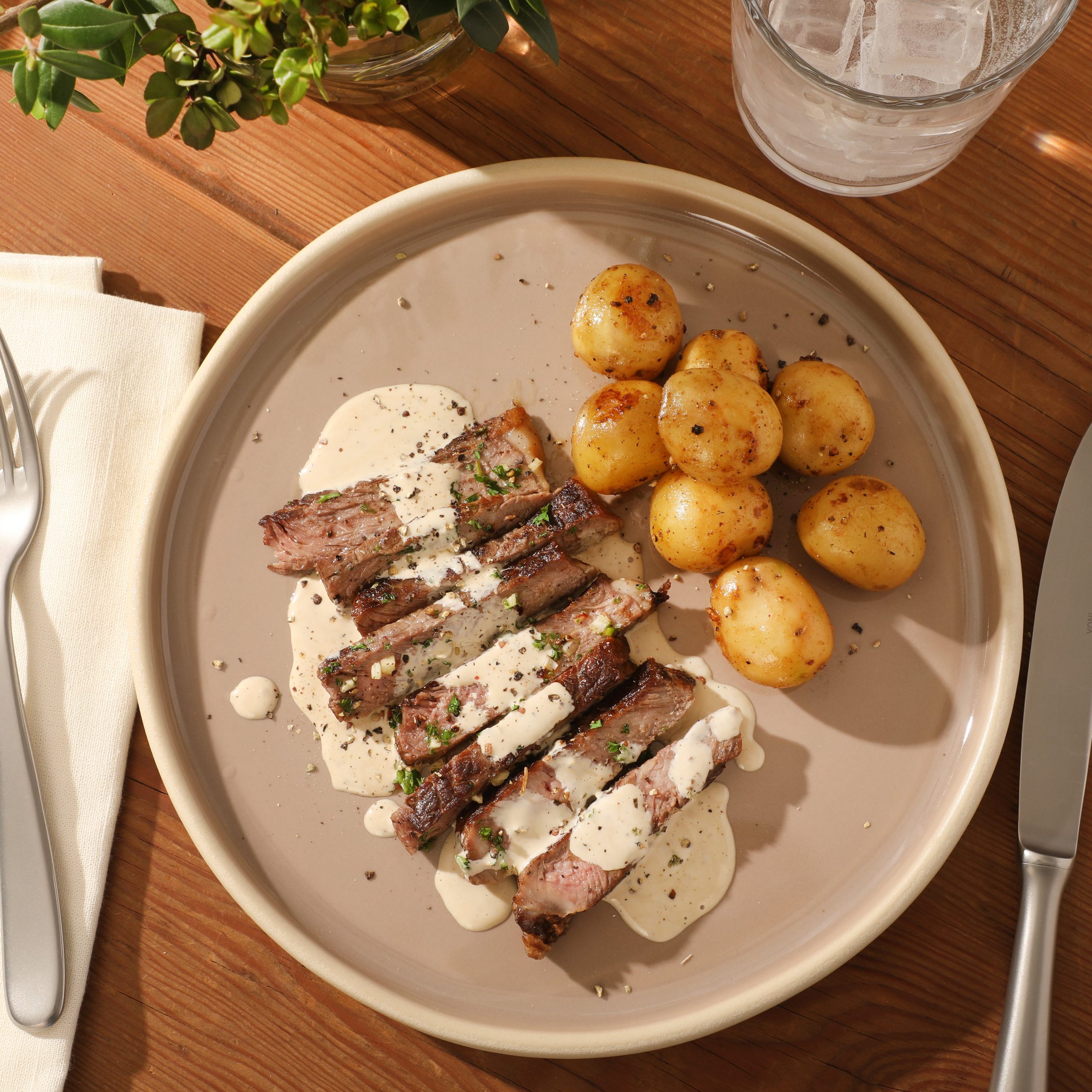 Gibson Elite - Made in Portugal - Port Gaia 10.2 Inch Dinner Plates Set of 4 - Reactive Glaze Dish Set - Image 8