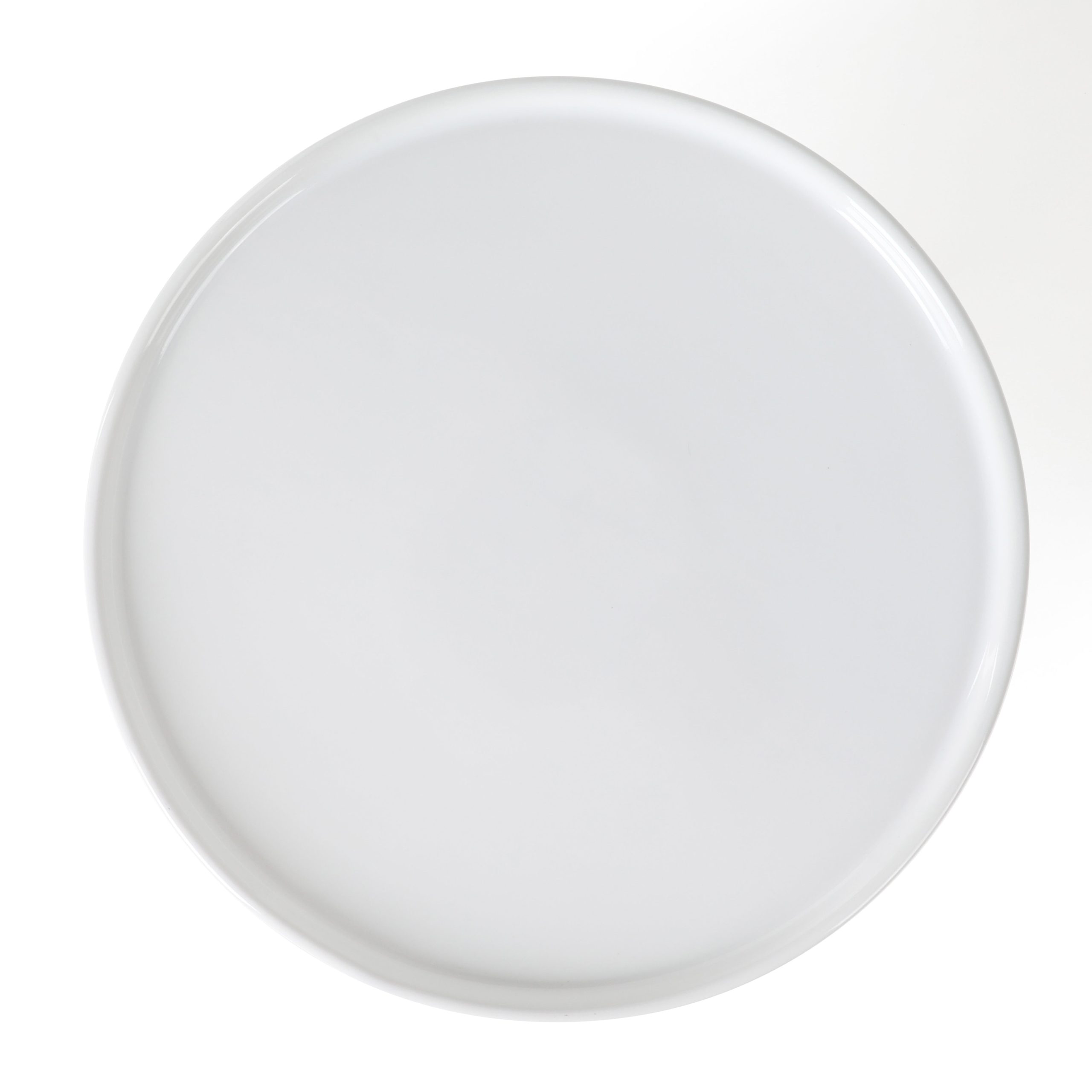 Martha Stewart Patterson 10" x 5.1" White Round Stoneware Cake Stand - Image 5