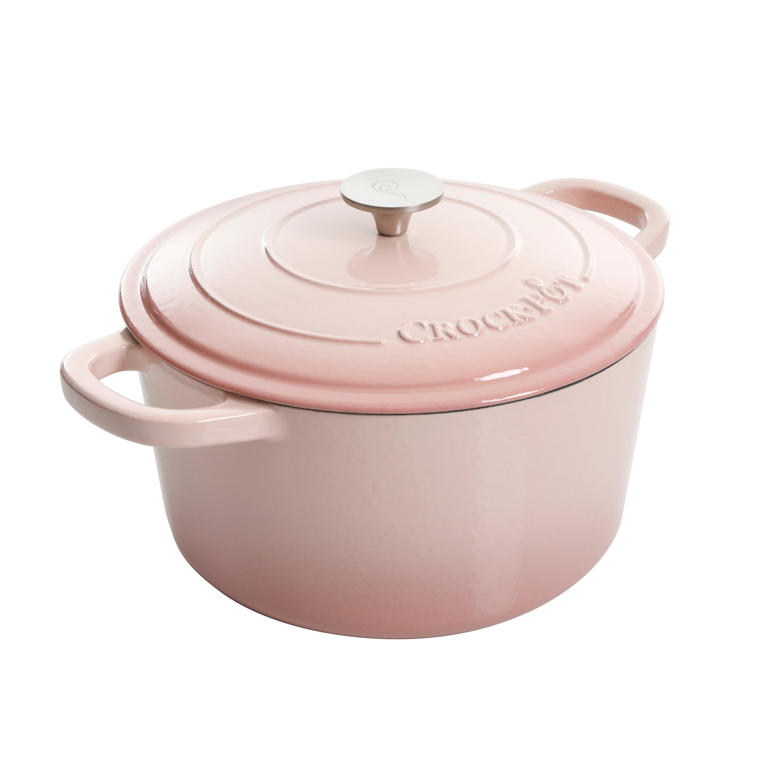 Crock Pot Artisan 7-Quart Round Enameled Cast Iron Dutch Oven - Image 3