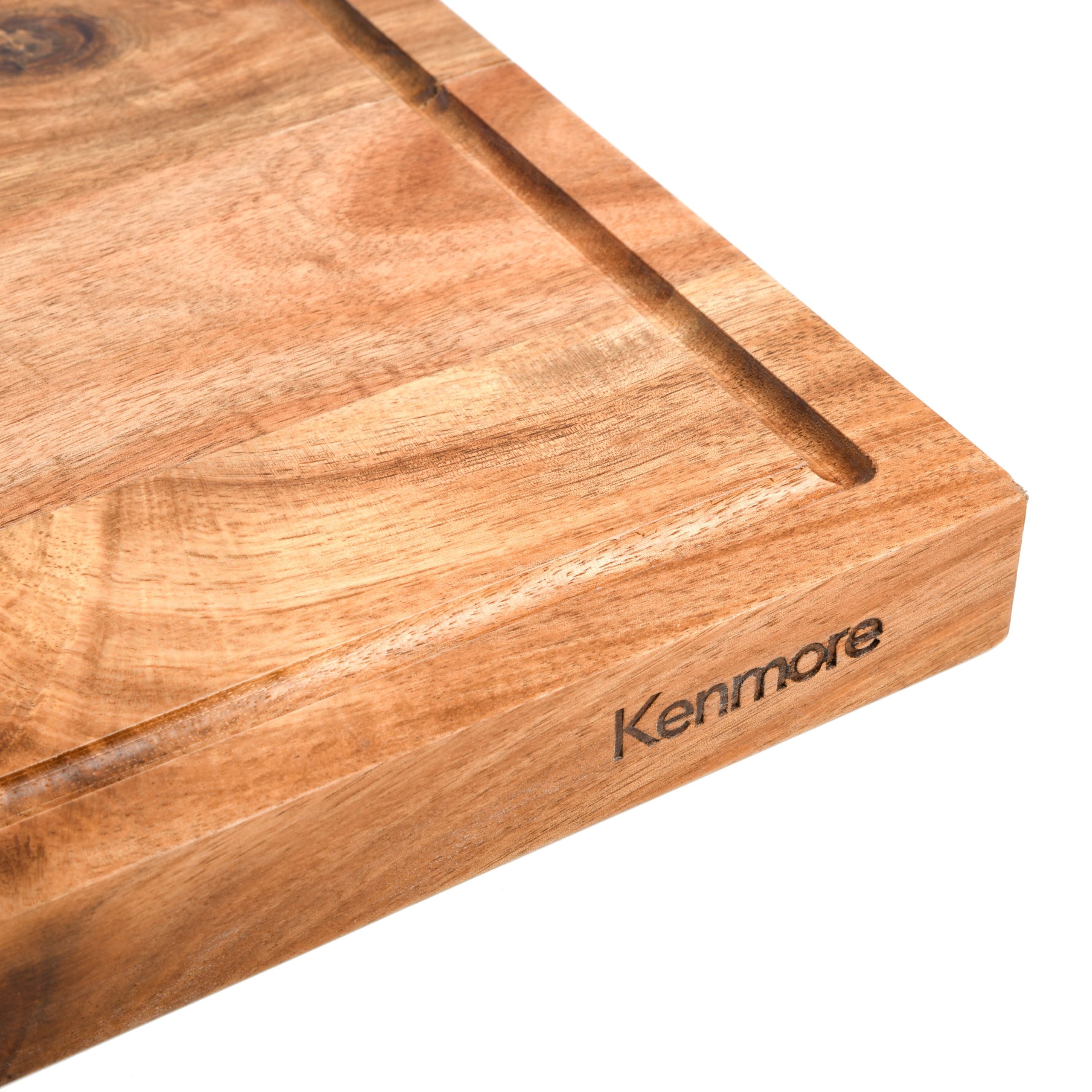 Kenmore Archer 18" x 12" Acacia Wood Cutting Board - Image 4