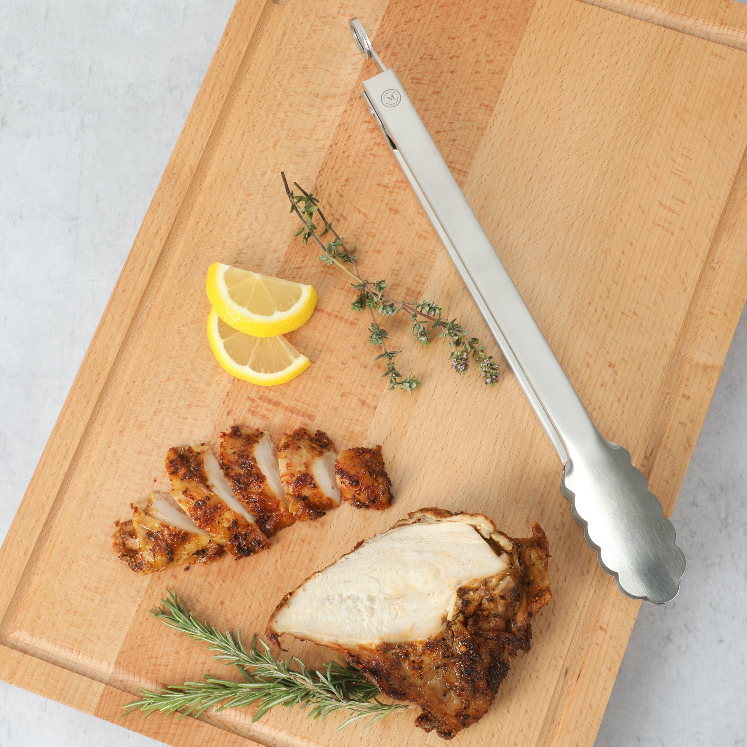 Martha Stewart 9-Piece Stainless Steel Prep & Serve Kitchen Gadgets and Tool Set - Image 4