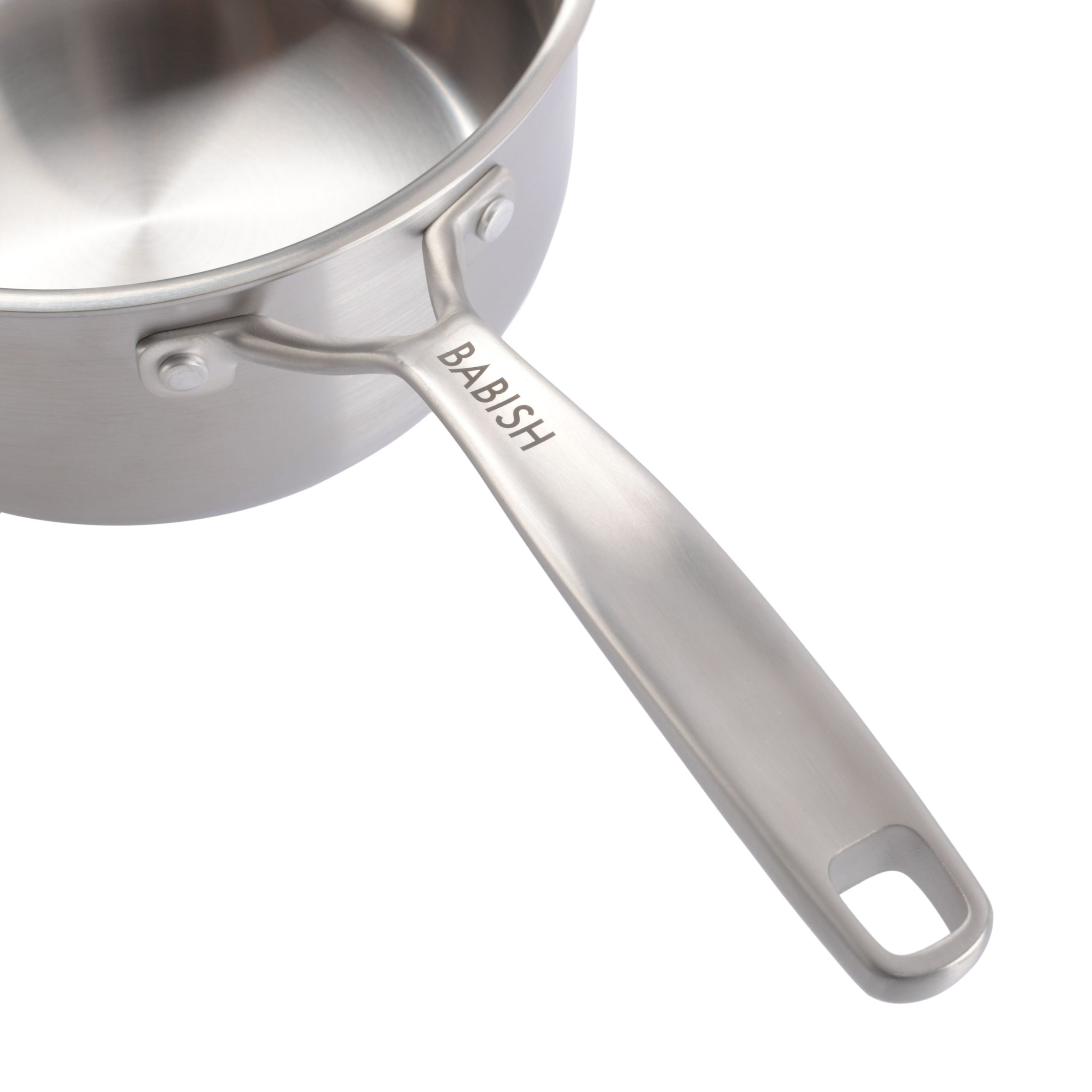 Babish Stainless Steel 3.5qt Triply Professional Grade Sauce Pan - Image 5