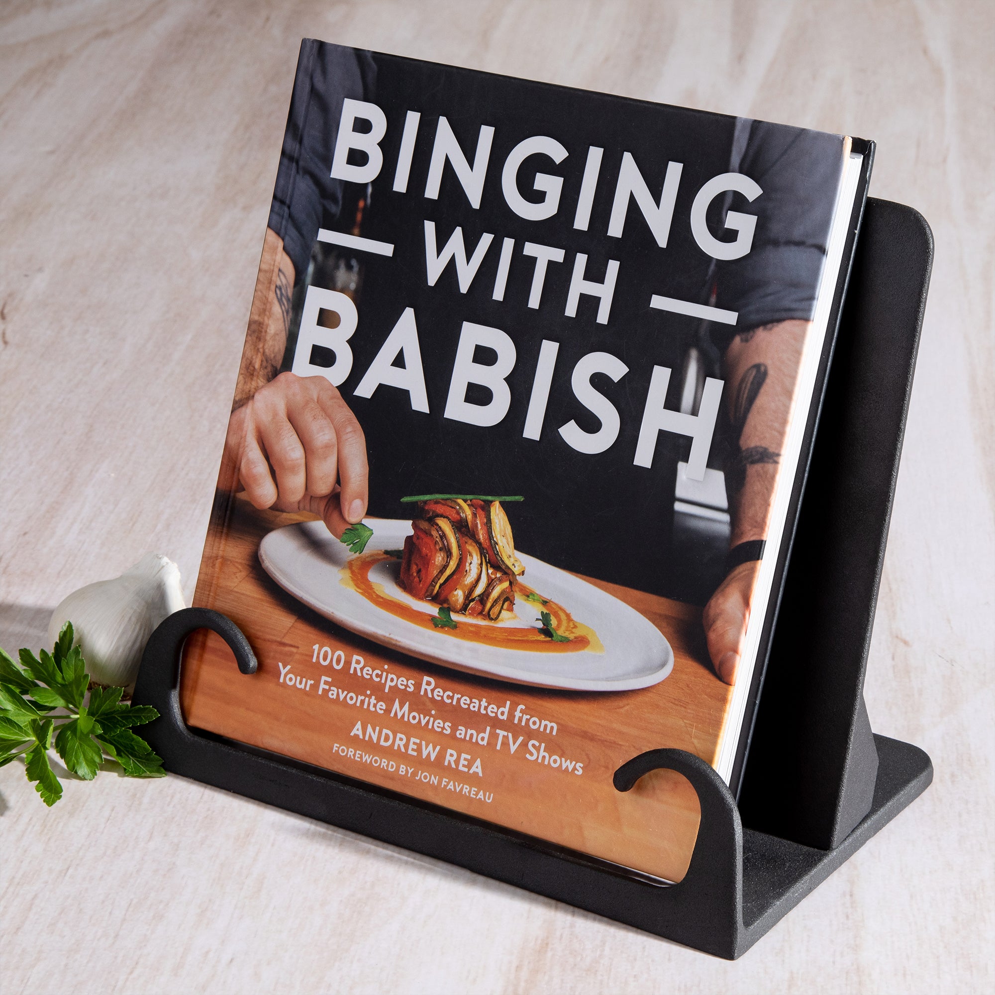 Babish Cast Iron Cookbook Holder - Image 5