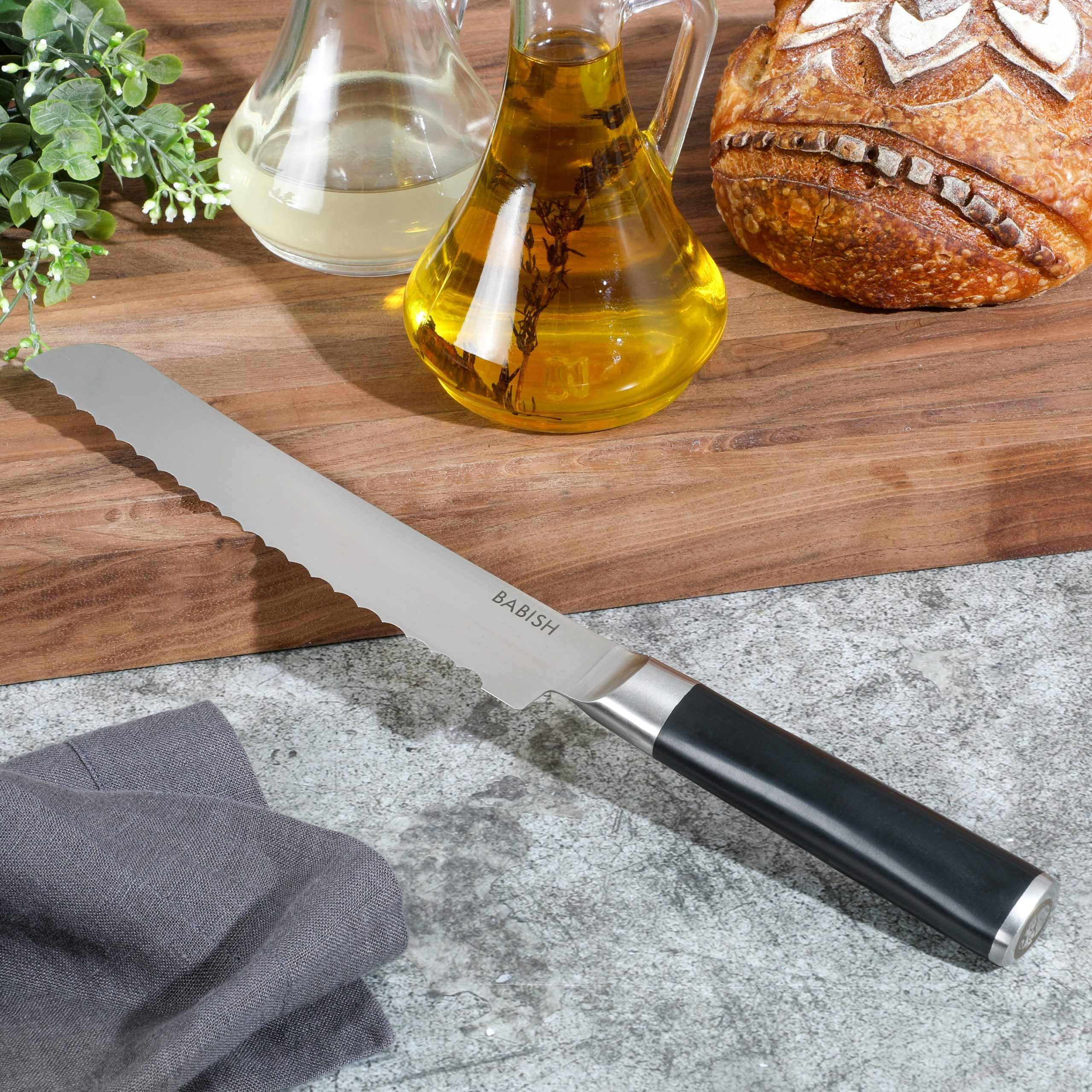 Babish High-Carbon 1.4116 German Steel 8" Bread Knife - Image 3