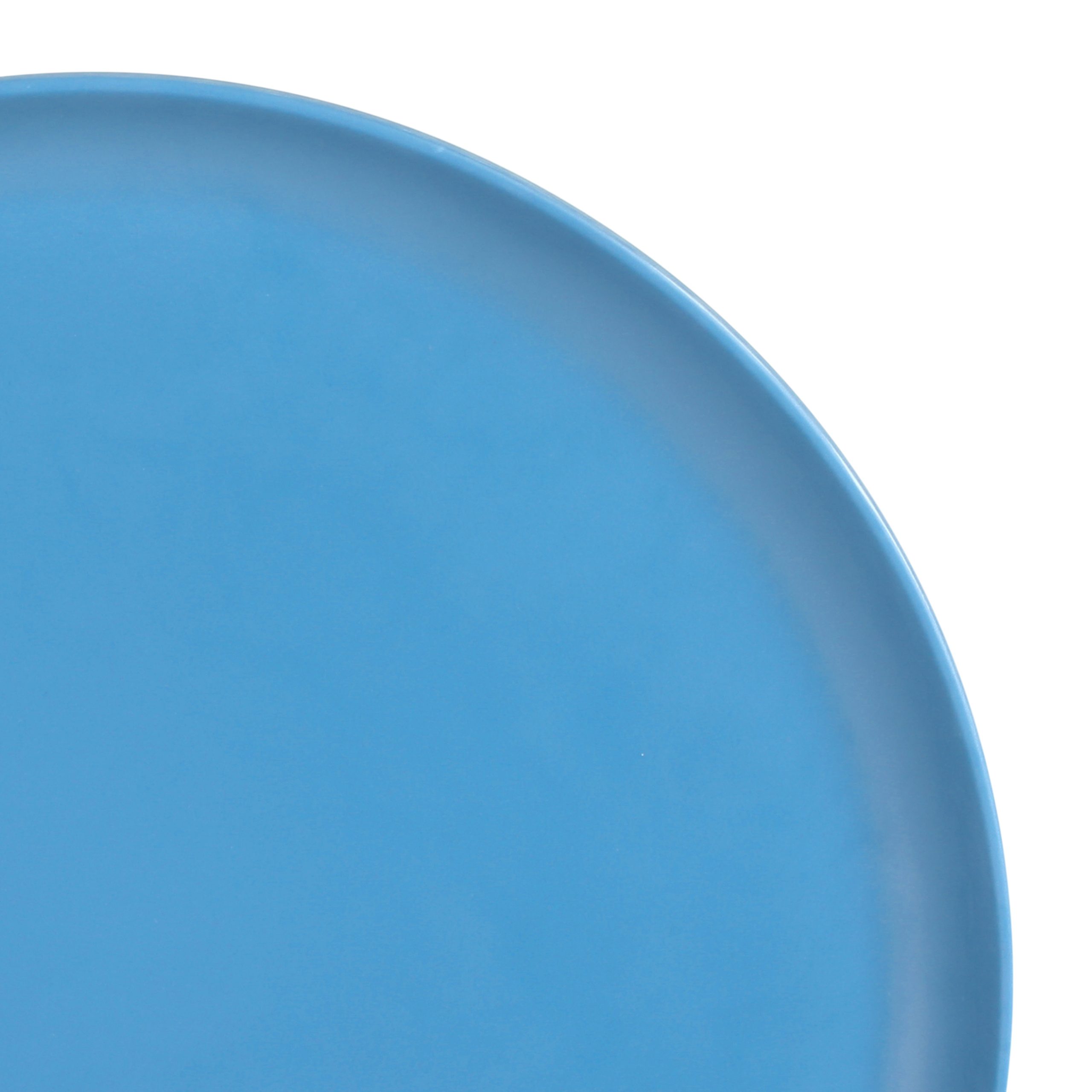 Gibson Home Canyon Crest 12-Piece Stackable Matte Melamine Dinnerware Set - Image 7