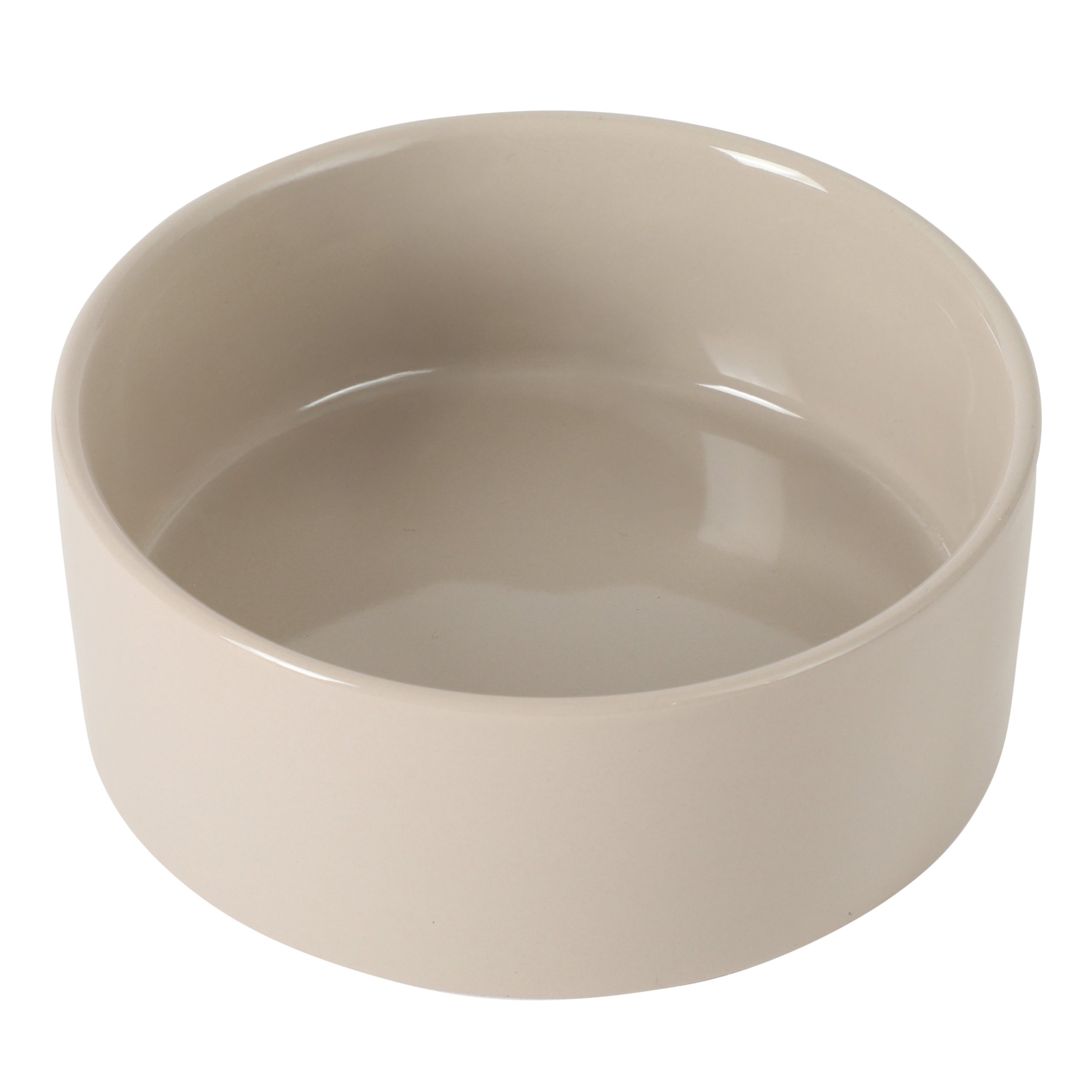 Gibson Home Zoomie Bites Ceramic Dog and Cat Bowl with Acacia Wood Stand Non-Slip Matte Glaze Weighted Food Water Set for Cats & Small/Medium Sized Dogs, 5.5" Bowls - Image 5