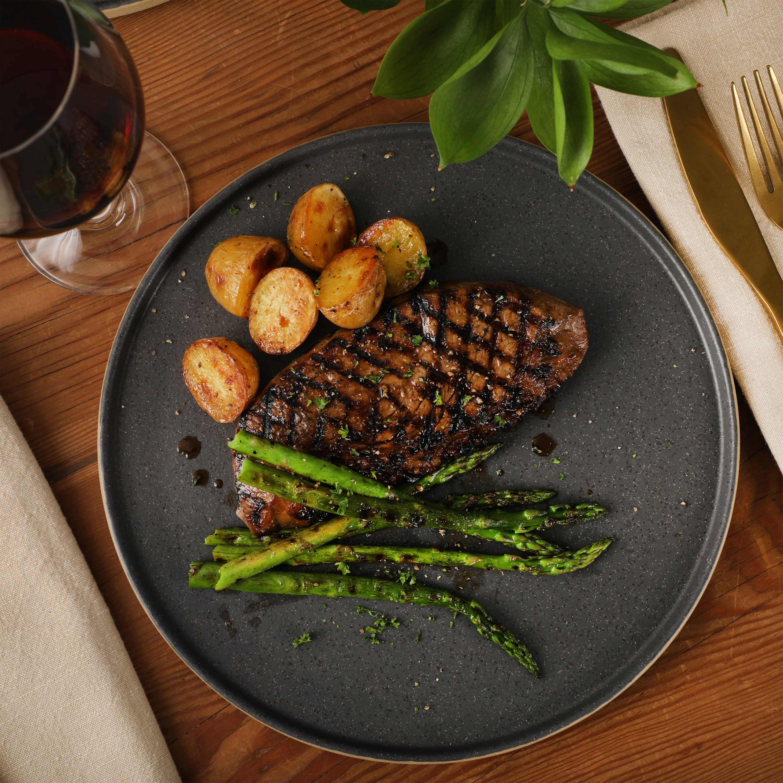 Gibson Elite Villa Amadora - Made in Portugal - 12 Piece Dinnerware Set for 4, Stoneware Plates and Bowls Sets,Dinner Plates, Salad Plates, Cereal Bowls - Image 3