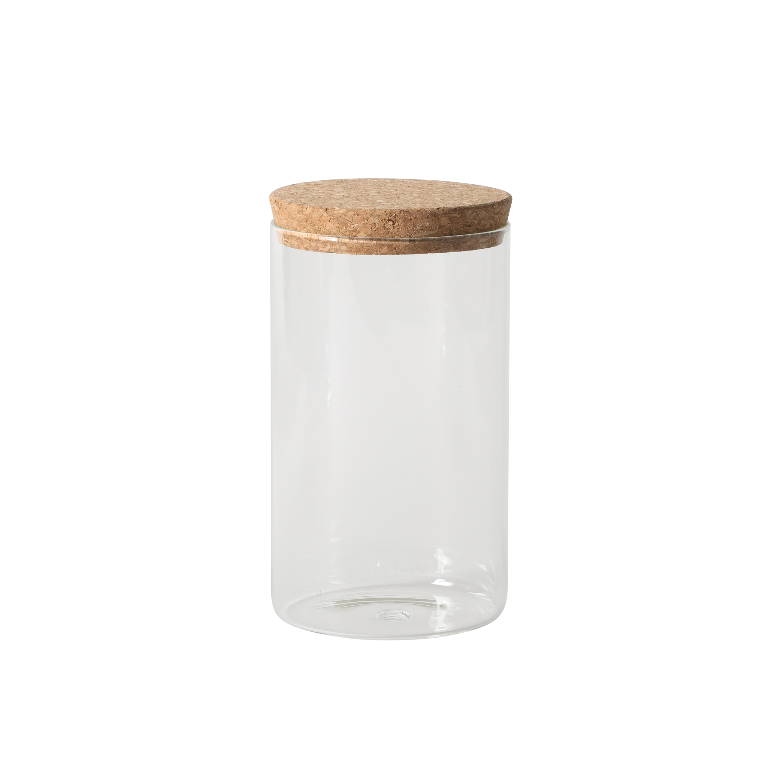 Sur La Table Kitchen Essentials Rue Lumiere 4-Piece Handmade Glass Canister Set with Airtight Cork Lids, Clear – 57 oz, 45 oz, 34 oz & 25 oz, Food Storage Jars, Dishwasher Safe, Pantry Organization - Image 6