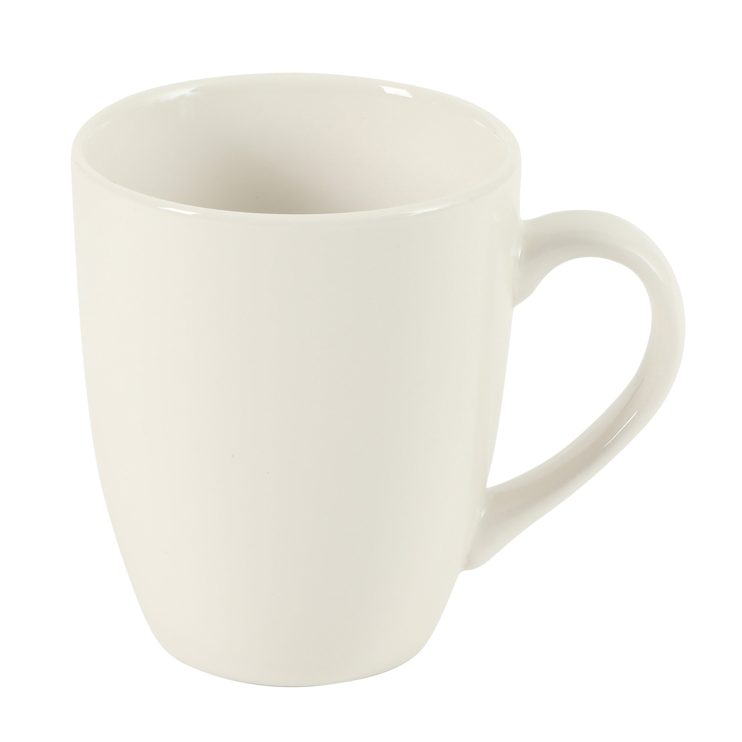 Gibson Home Great Essentials 12 Ounce Porcelain Coffee Mugs - Set of 12 - Cups for Latte, Hot Tea, Cappuccino, Mocha, Espresso, Cocoa - Image 4