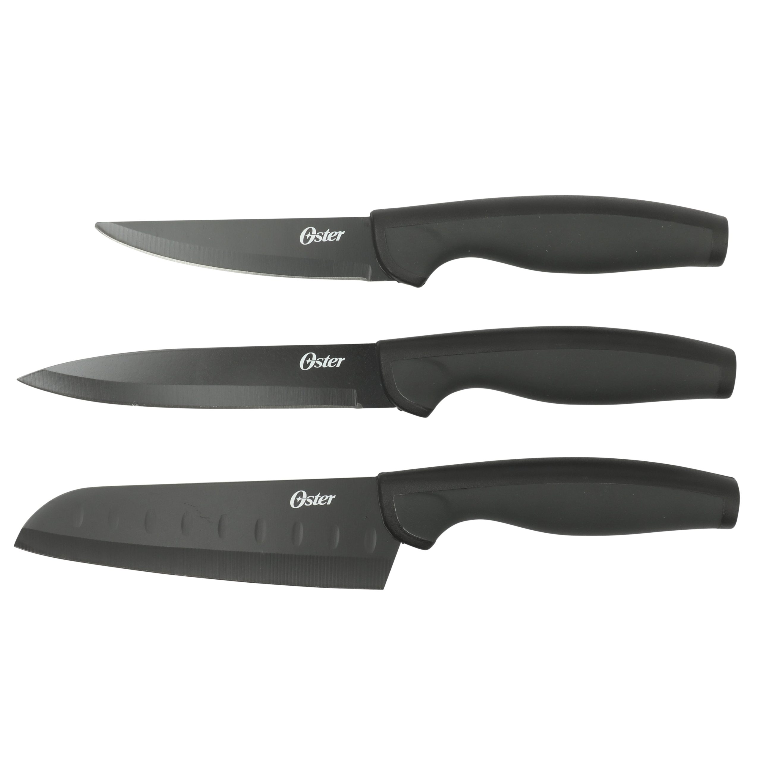 Oster Slicecraft 14 Piece High Carbon Stainless Steel Knife Block Cutlery Set - Image 4