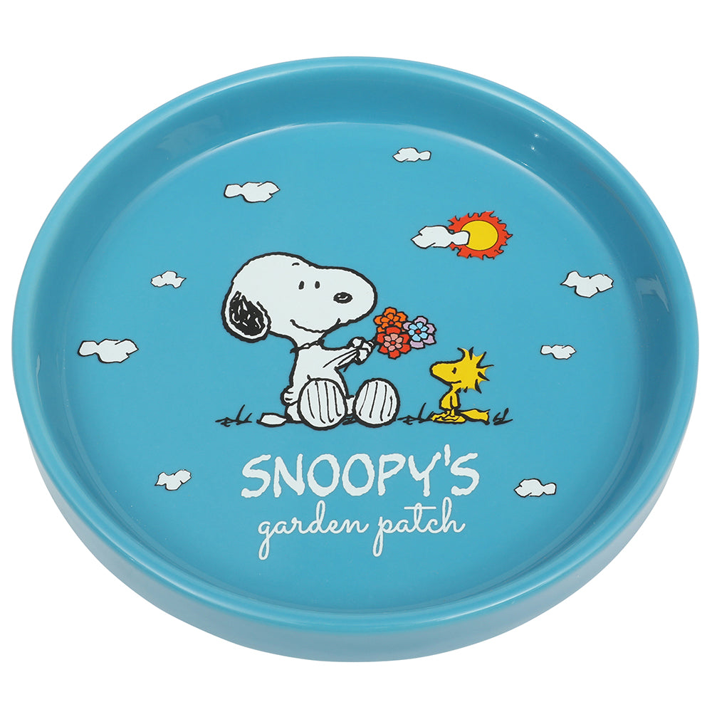 Peanuts Snoopy 6 Pack Stackable 5.5" Decorated Stoneware Bowl Set W/ Plate - Image 6