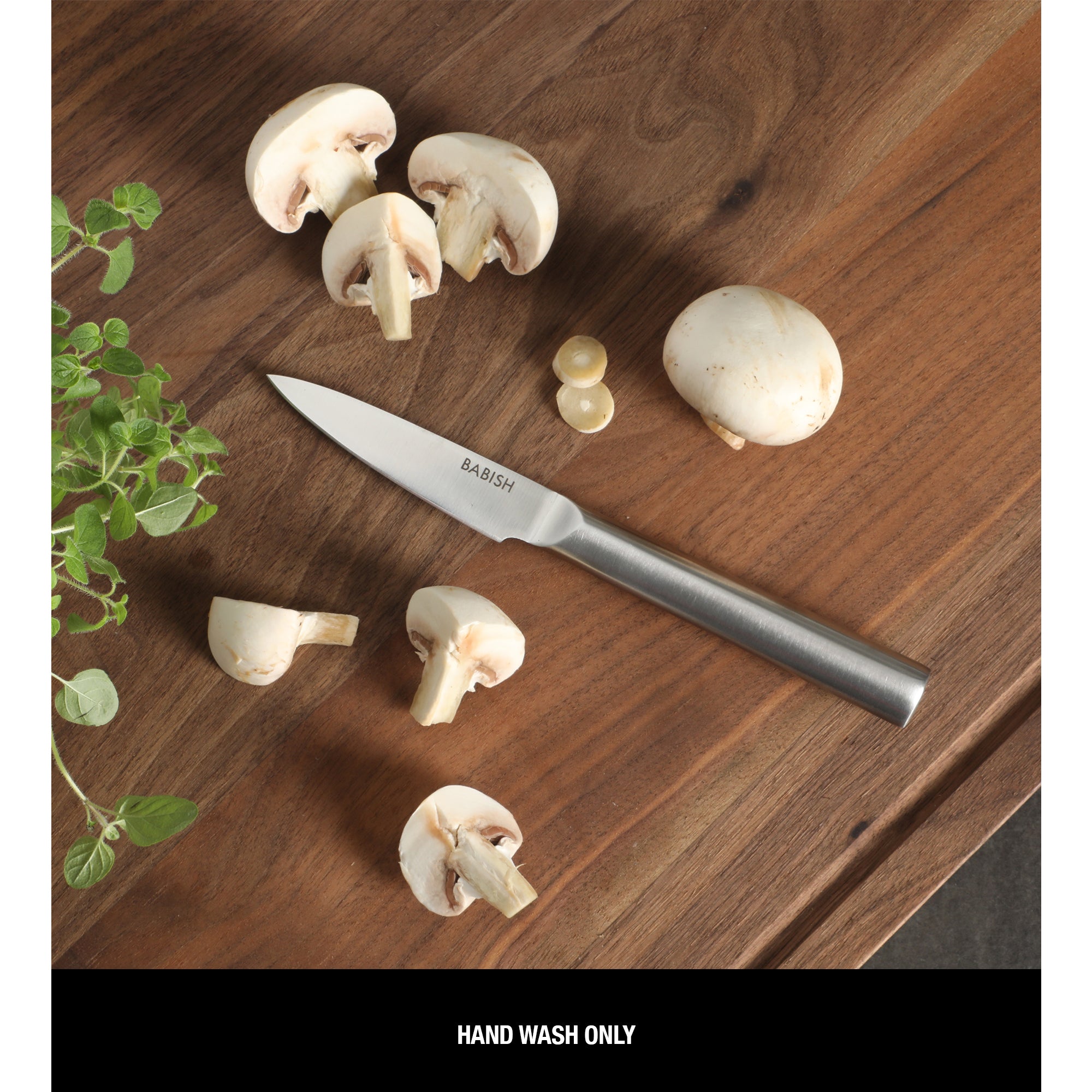 Babish 1.4116 German Stainless Steel Paring Knife – 3.5-Inch Precision Kitchen Knife for Peeling, Trimming & Prep Work, Full-Tang Blade - Image 4