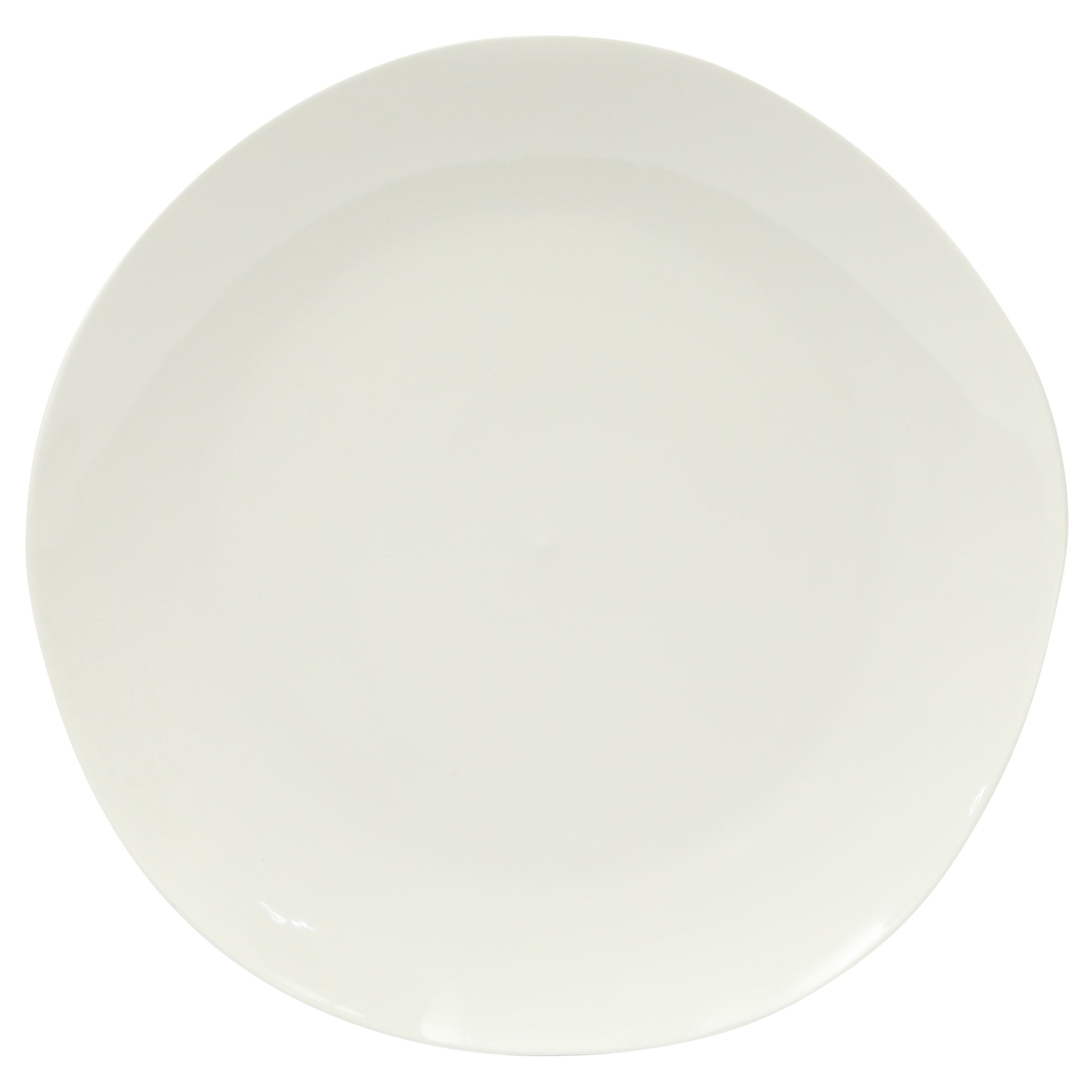 Gibson Home Lindendale 16 Piece Porcelain Ceramic Plates and Bowls Dishes Scratch and Chip Resistant Service for 4 Dinnerware Set - White - Image 3