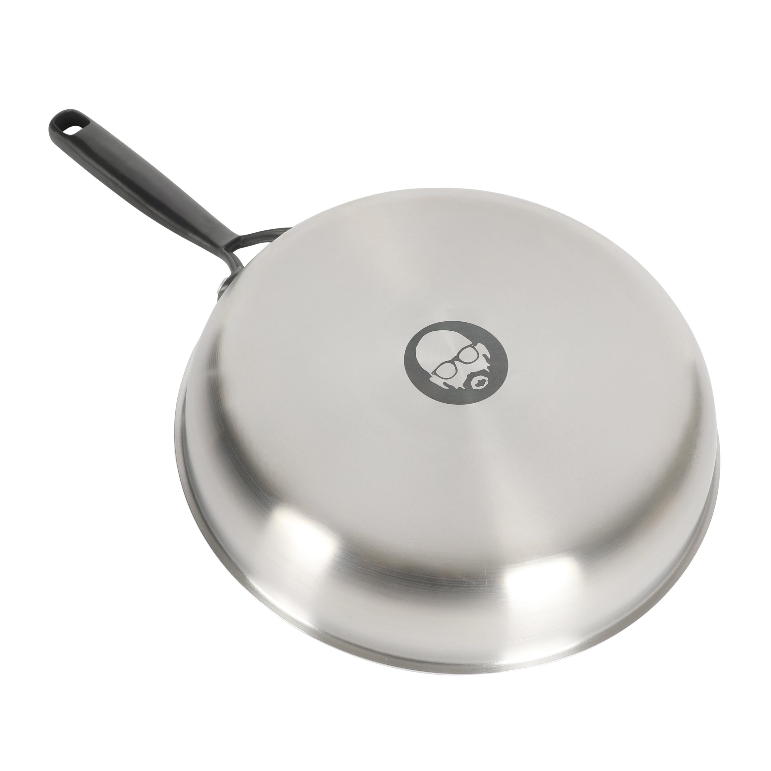 Babish Tri-Ply Stainless Steel 10-Inch Frying Pan With Black Handle – Professional Grade Skillet for Searing, Sautéing & Everyday Cooking - Image 5