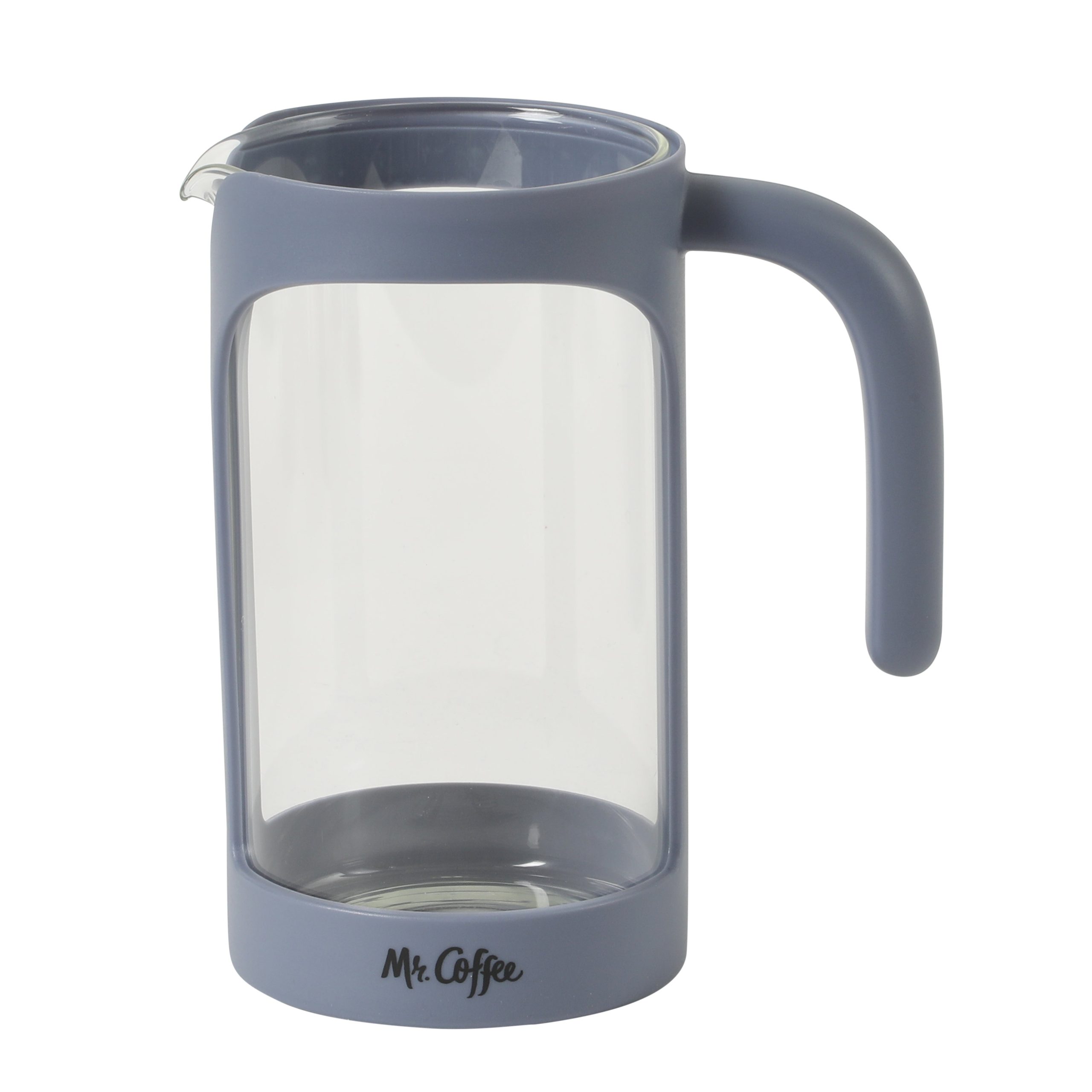 Mr. Coffee Retro Brew French Press Coffee Maker, 31 oz. Glass Carafe with High Heat Resistant Durable Borosilicate Glass & Colorful Frame and Plunger, Includes Coffee Scoop - Image 5