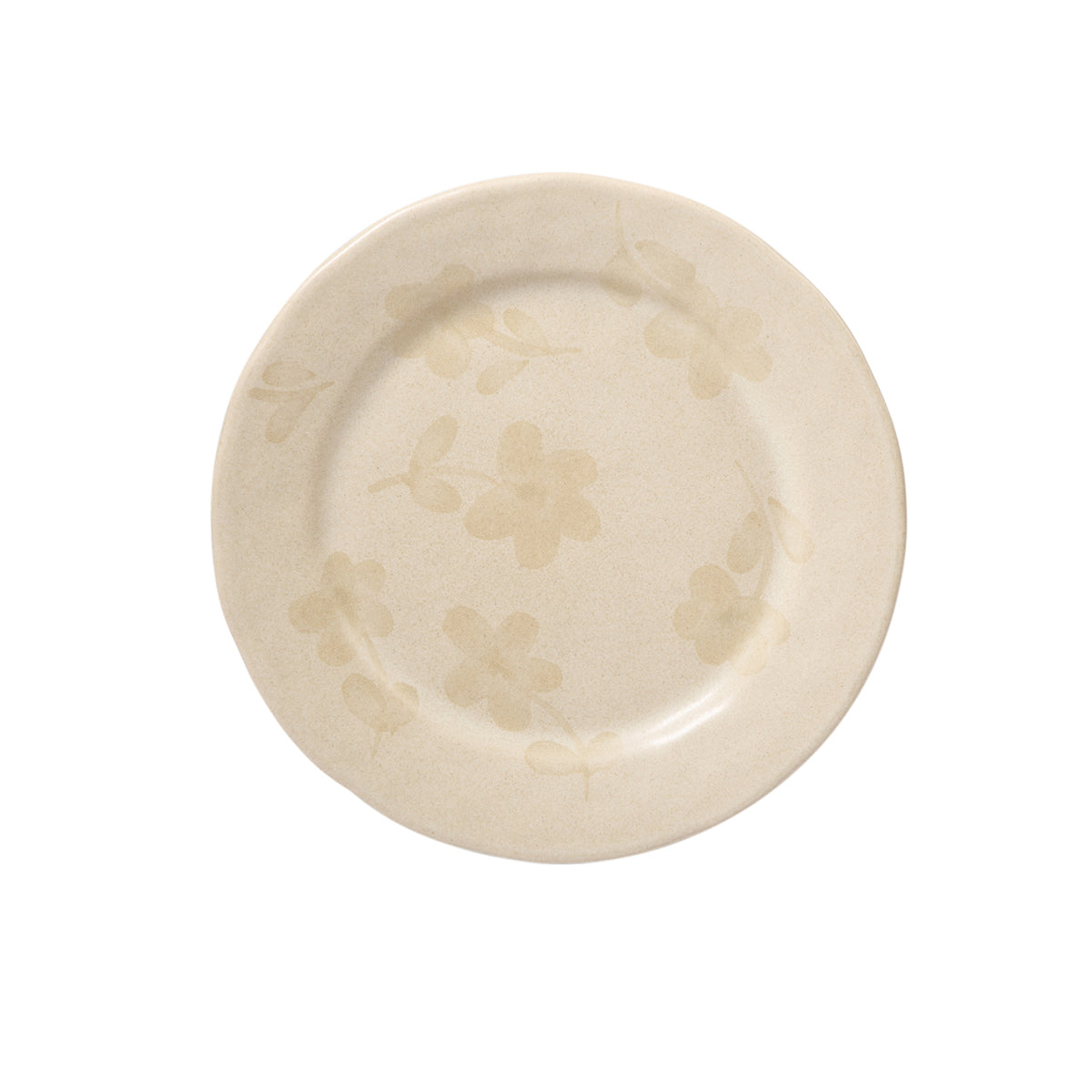 Bloomhouse - 2 Time Oprah's Favorite Things - Made in Portugal Hand Painted 8.6 Inch Salad Plates Set of 4 - Porto Petals Floral Dessert Dish Set - Lilly Cream - Image 2