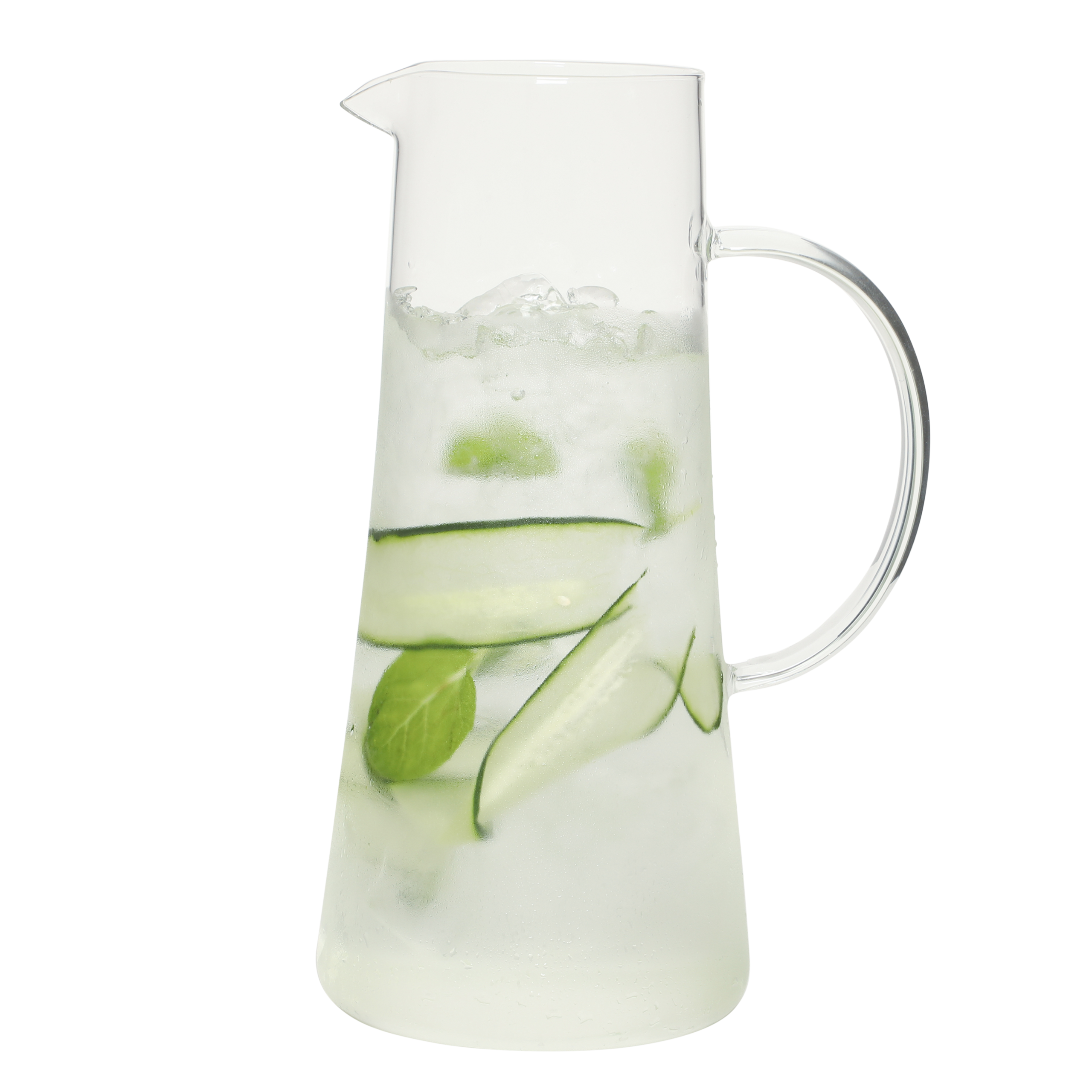 Gibson Home Boozy Brunch 7 Piece Glass Pitcher & Tumbler Set – 1.5L Pitcher with Six 13–14oz Tumblers, Everyday Beverage & Entertaining Drinkware Set, Dishwasher Safe - Image 10