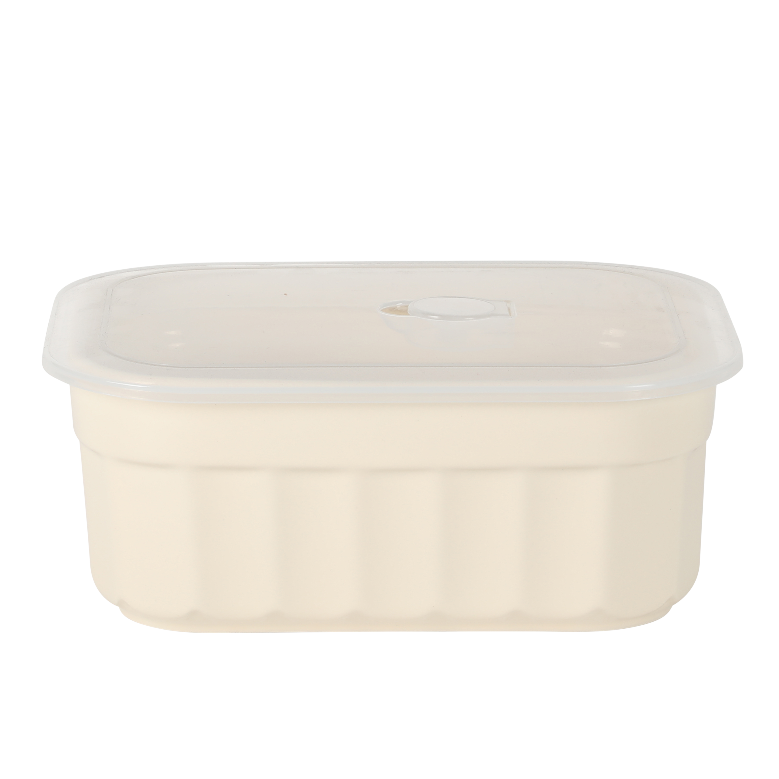 Martha Stewart Broadbrook 6 Piece Stoneware Meal Prep Container Set with Lids, Rectangular/Round Food Storage & Bakeware, Cream, Oven, Microwave & Dishwasher Safe - Image 7