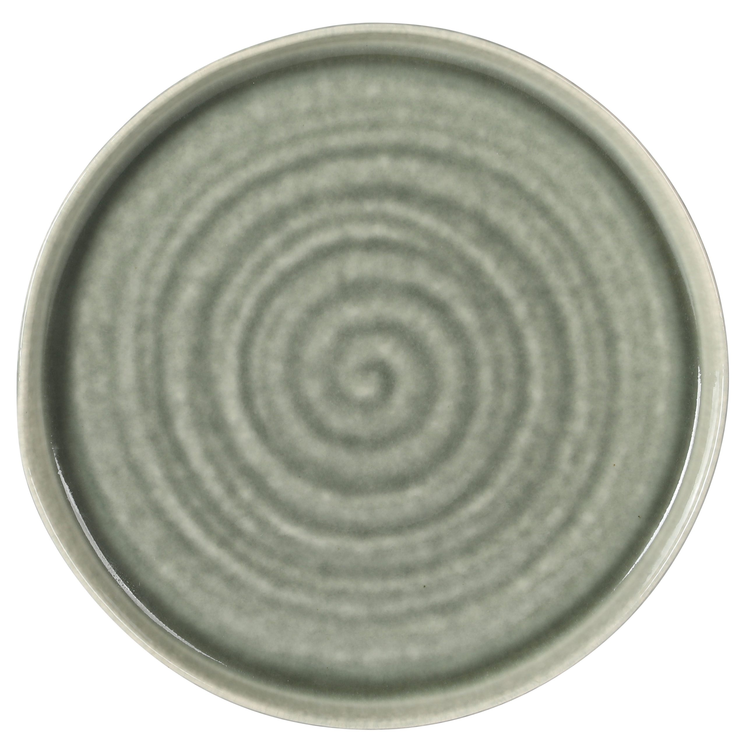 Gibson Elite Eclipse Swirls Plates and Bowls Sets, 12-Piece Stoneware Dinnerware Sets, Reactive Glaze Dish Set - Image 10