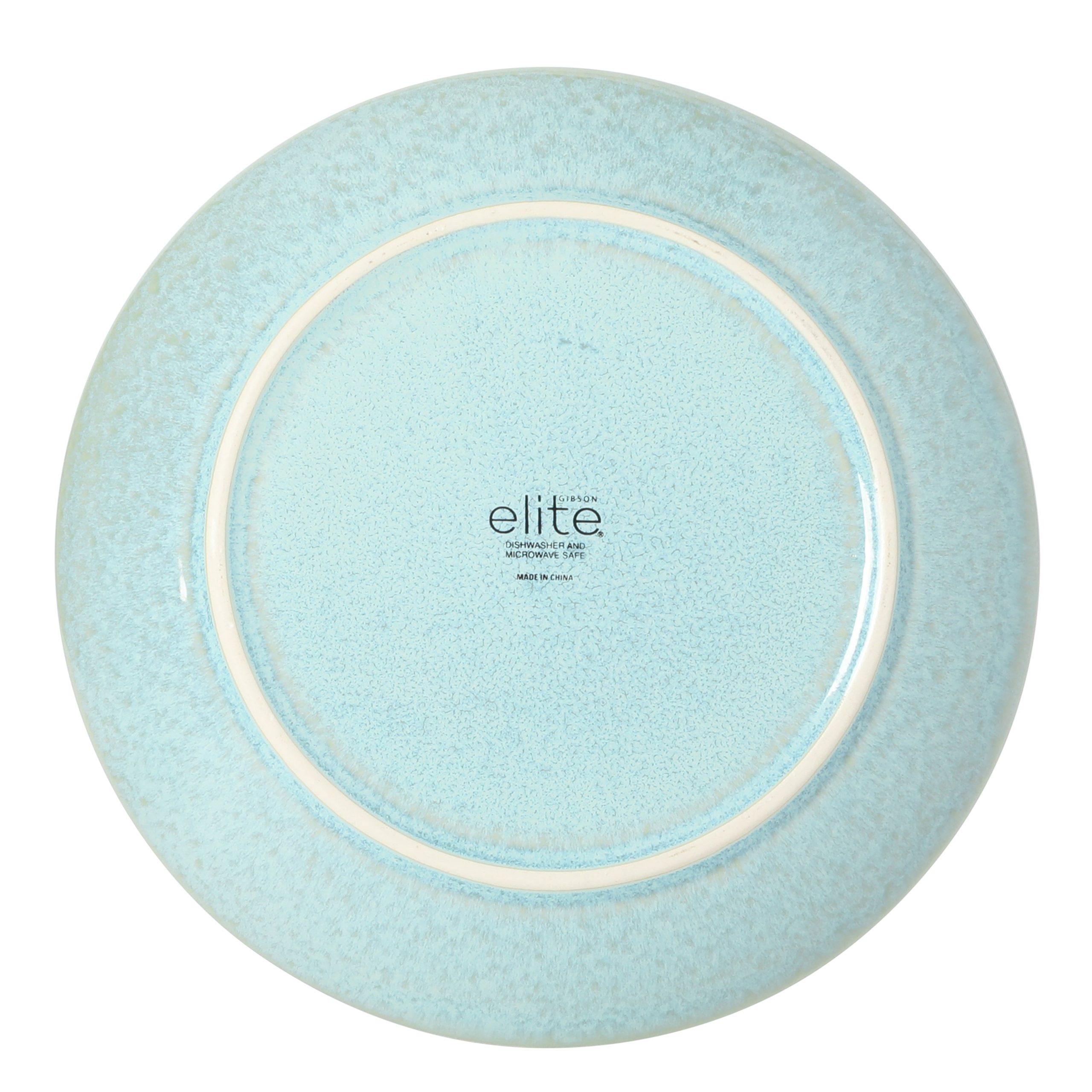 Gibson Elite Pine Coast Plates and Bowls Sets, 12-Piece Stoneware Dinnerware Sets, Reactive Glaze Dish Set - Image 10