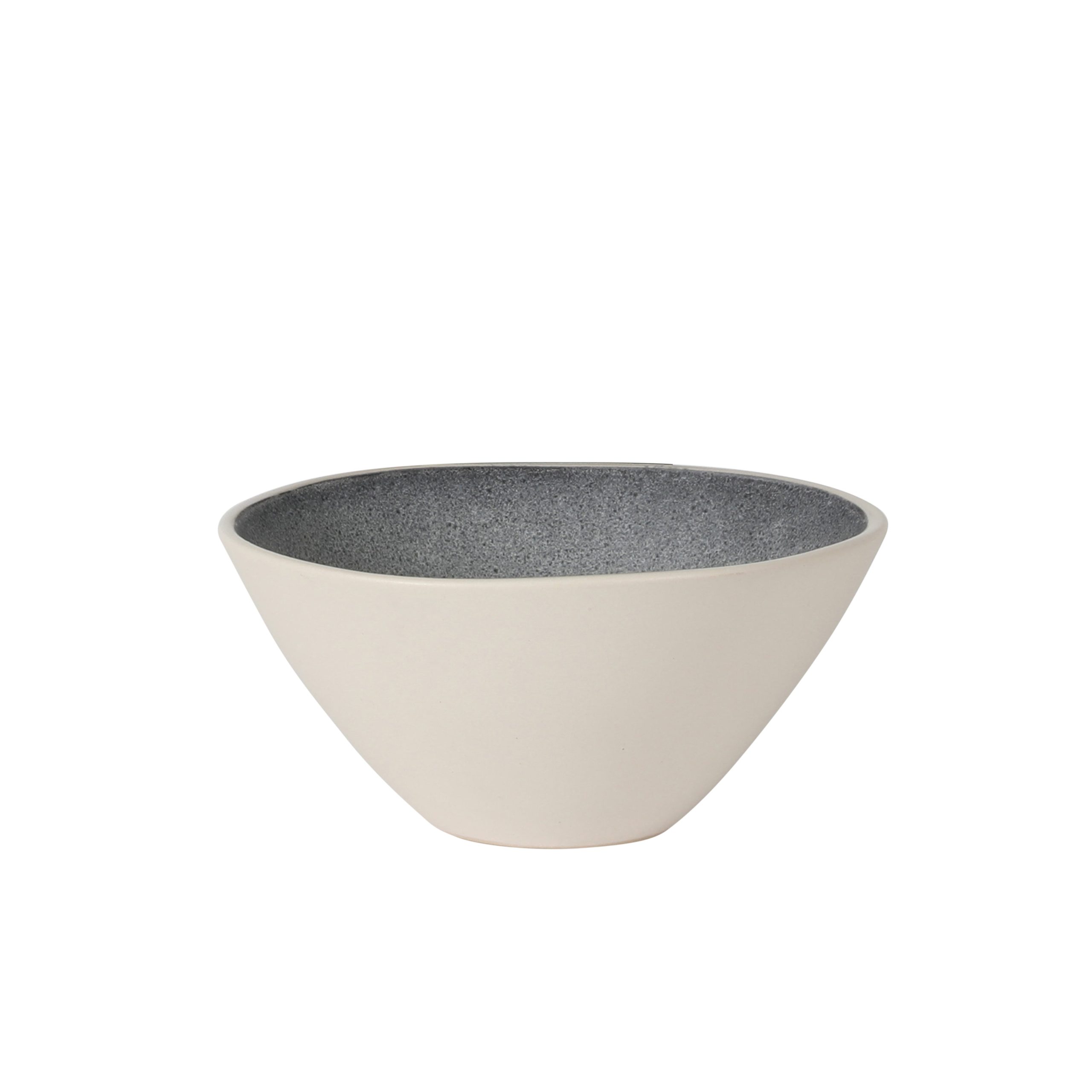 Gibson Elite Coastal Forest Plates and Bowls Sets, 12-Piece Stoneware Dinnerware Sets, Triple Reactive Glaze Dish Set - Grey and Cream White - Image 9