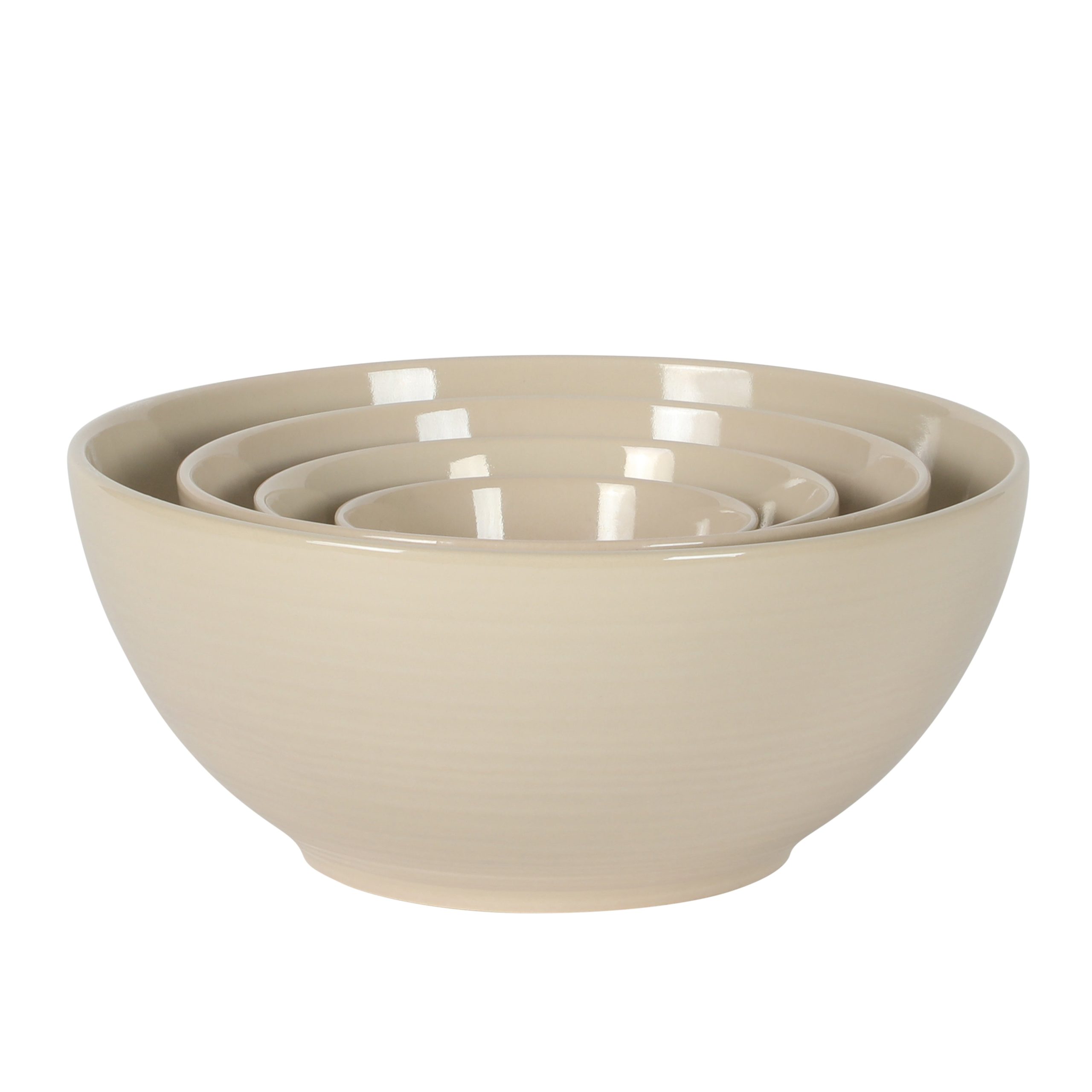Gibson Elite Maple Grove 4-Piece Stoneware Nesting Bowl Set, Reactive Glaze Mixing and Serving Bowls, Dishwasher Safe - Image 12