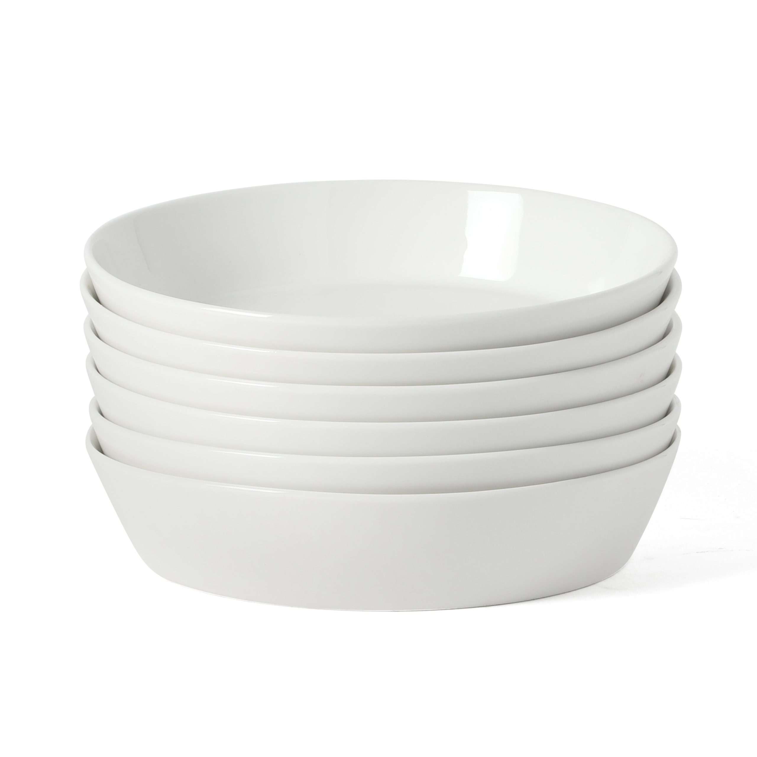 Martha Stewart Plates and Bowls Sets, 30-Piece Porcelain Dinnerware Set for 6, Dinner Plates, Dessert Plates, Pasta Bowls, Cereal & Fruit Bowls - Image 15