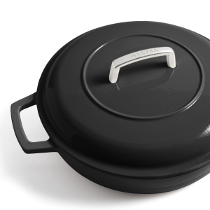 Martha Stewart Signature 3.5-Quart Enameled Cast Iron Braiser w/ Lid