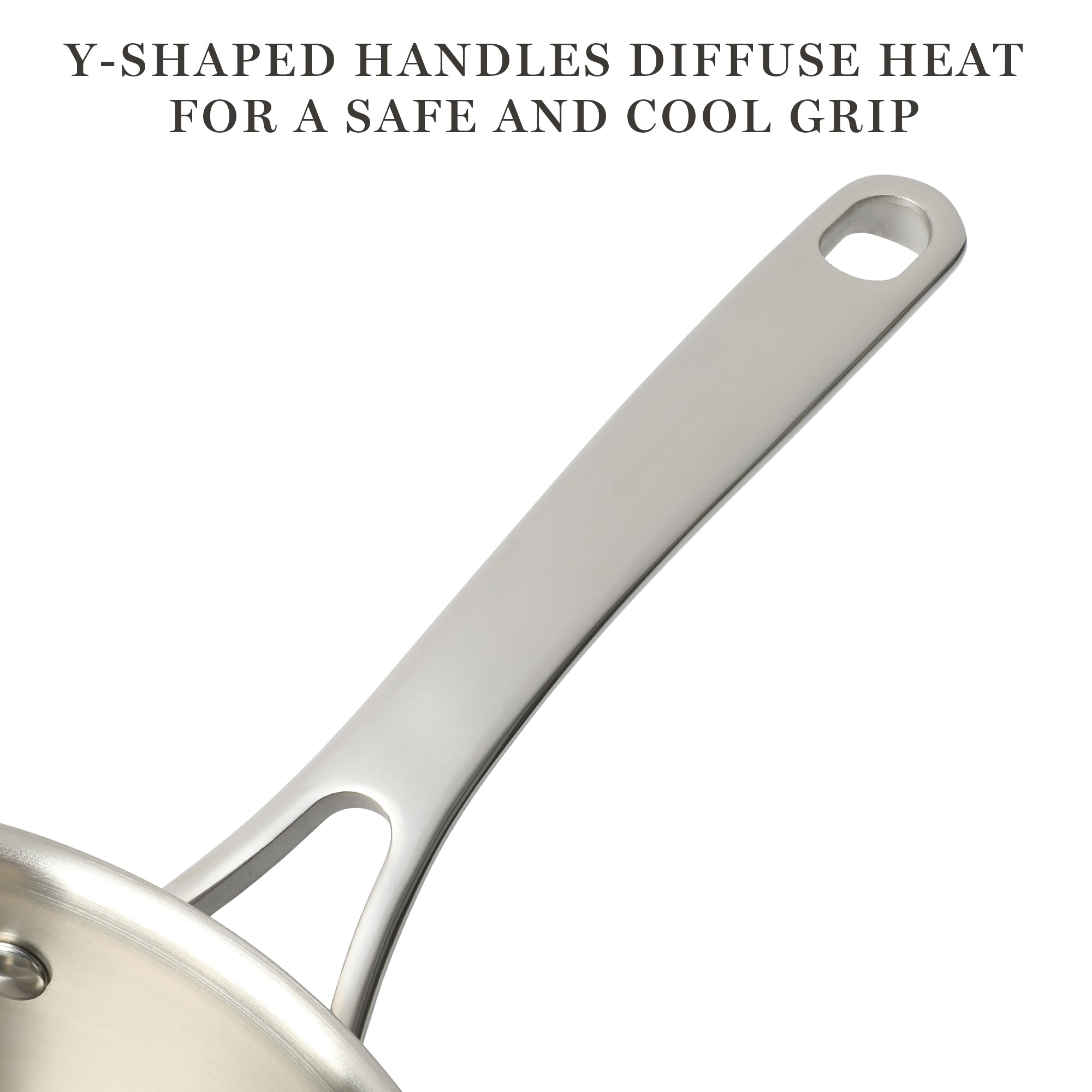 Martha Stewart Castelle 10-Piece Stainless Steel Cookware Set - Image 5
