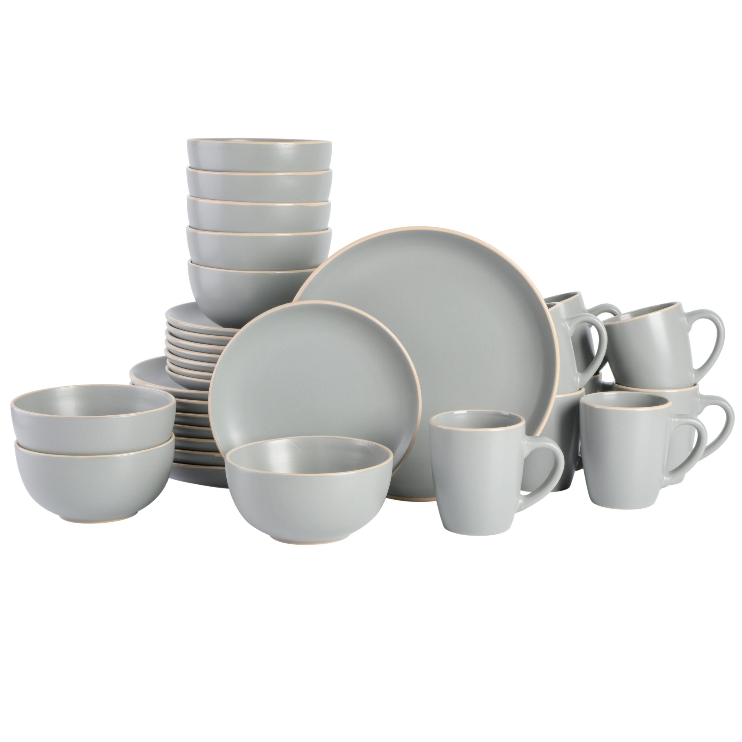 Gibson Home Rockaway 32-Piece Dinnerware Set - Image 5