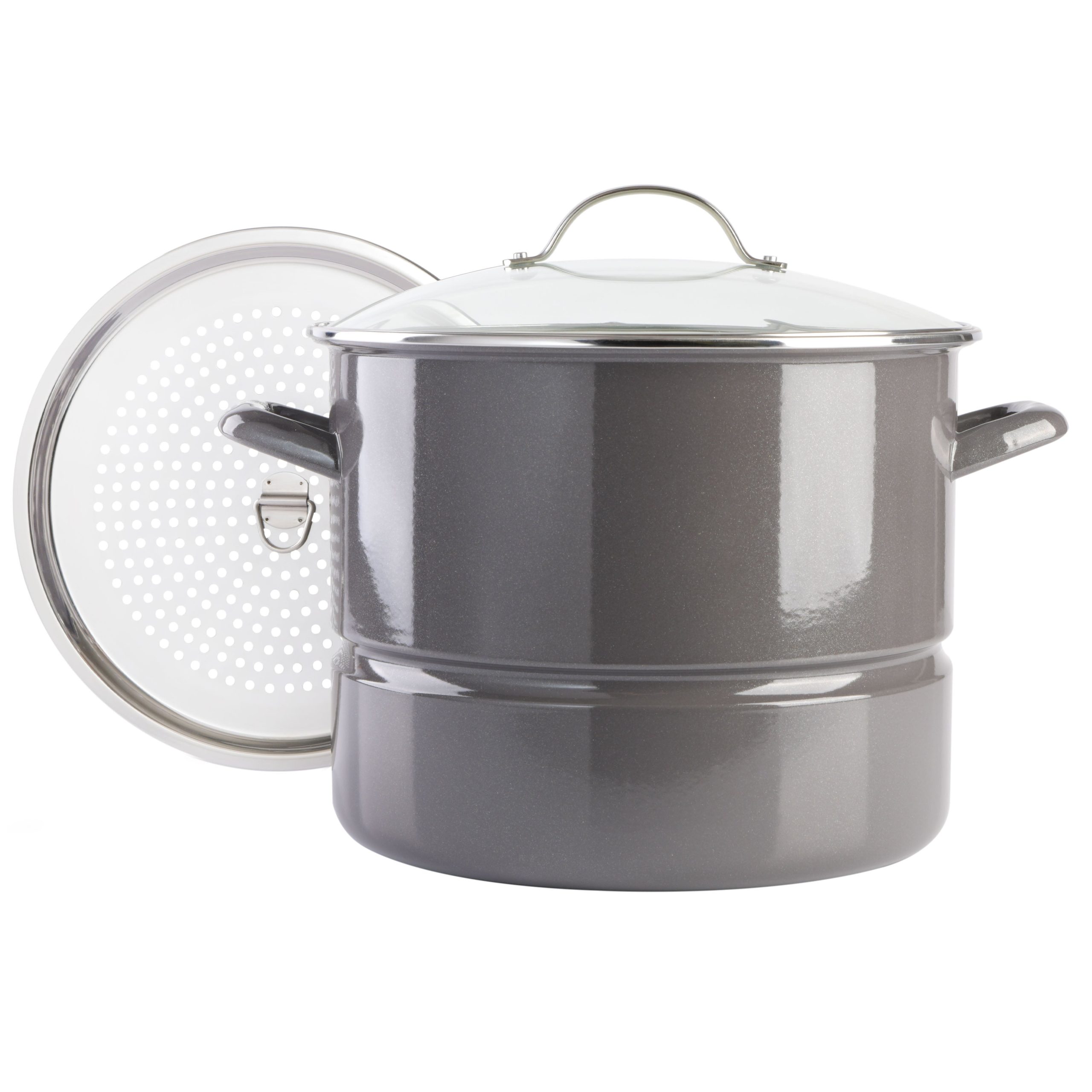 Kenmore Broadway 16-Quart Stock Pot w/ Steamer Insert - Image 2