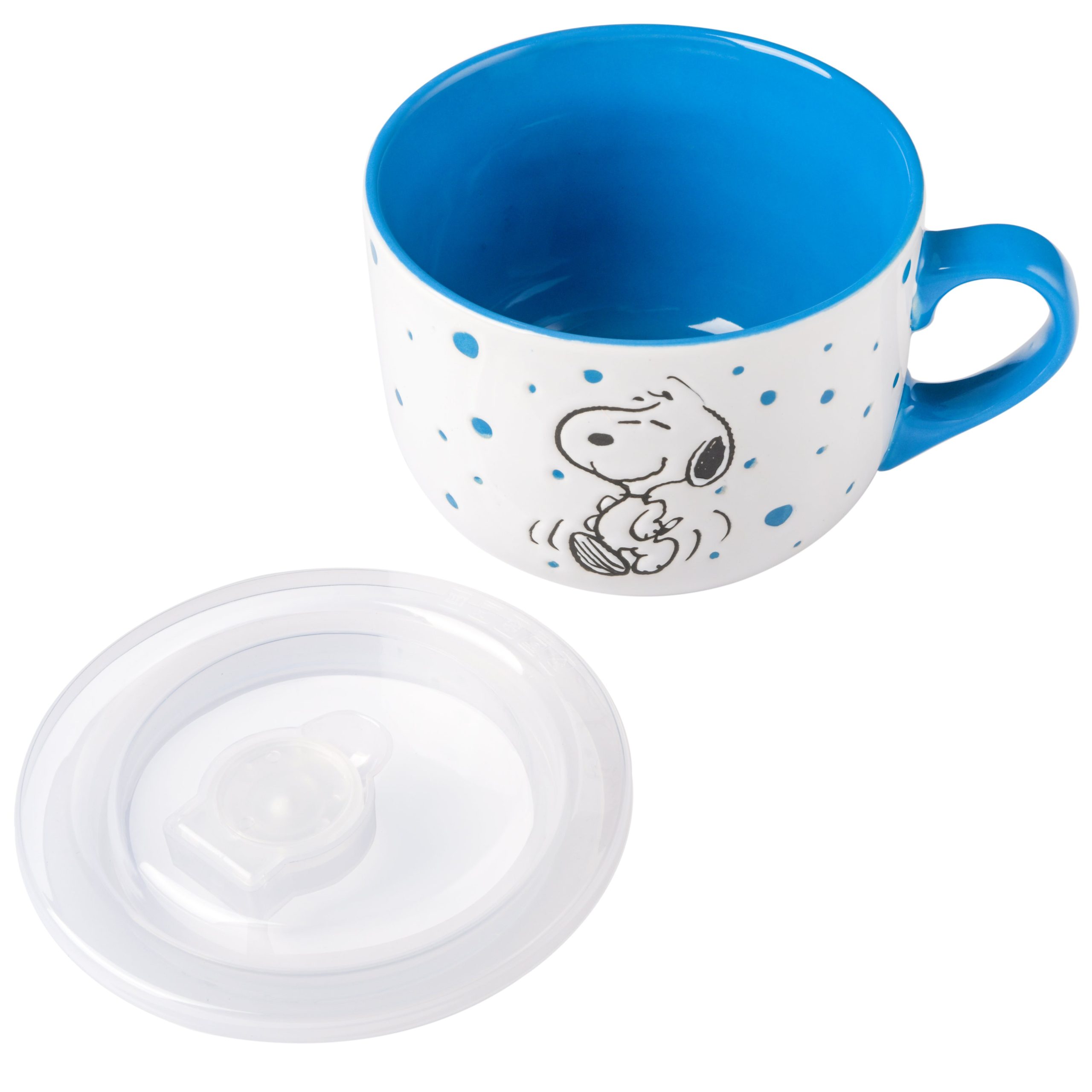 Peanuts Freckled Joy 4-Pack 25oz Soup Bowls w/ Lids - Image 4