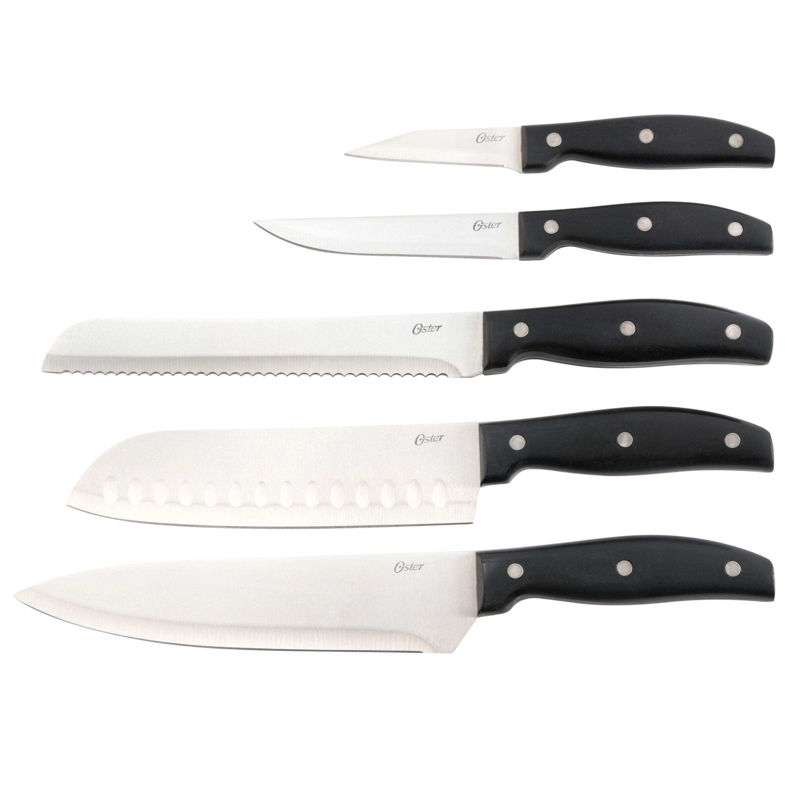 Oster Granger 14-Piece Cutlery Set w/ Wood Block - Image 4