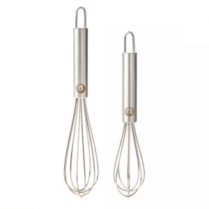 Babish 2-Piece (5” and 7”) Stainless Steel Tiny Whisk Set