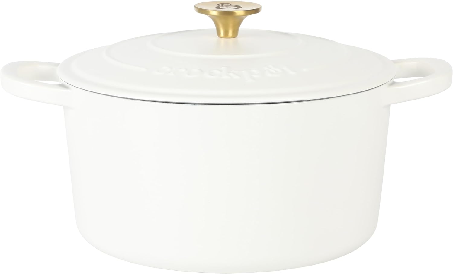 Crock Pot Artisan 7-Quart Round Enameled Cast Iron Dutch Oven - Image 5